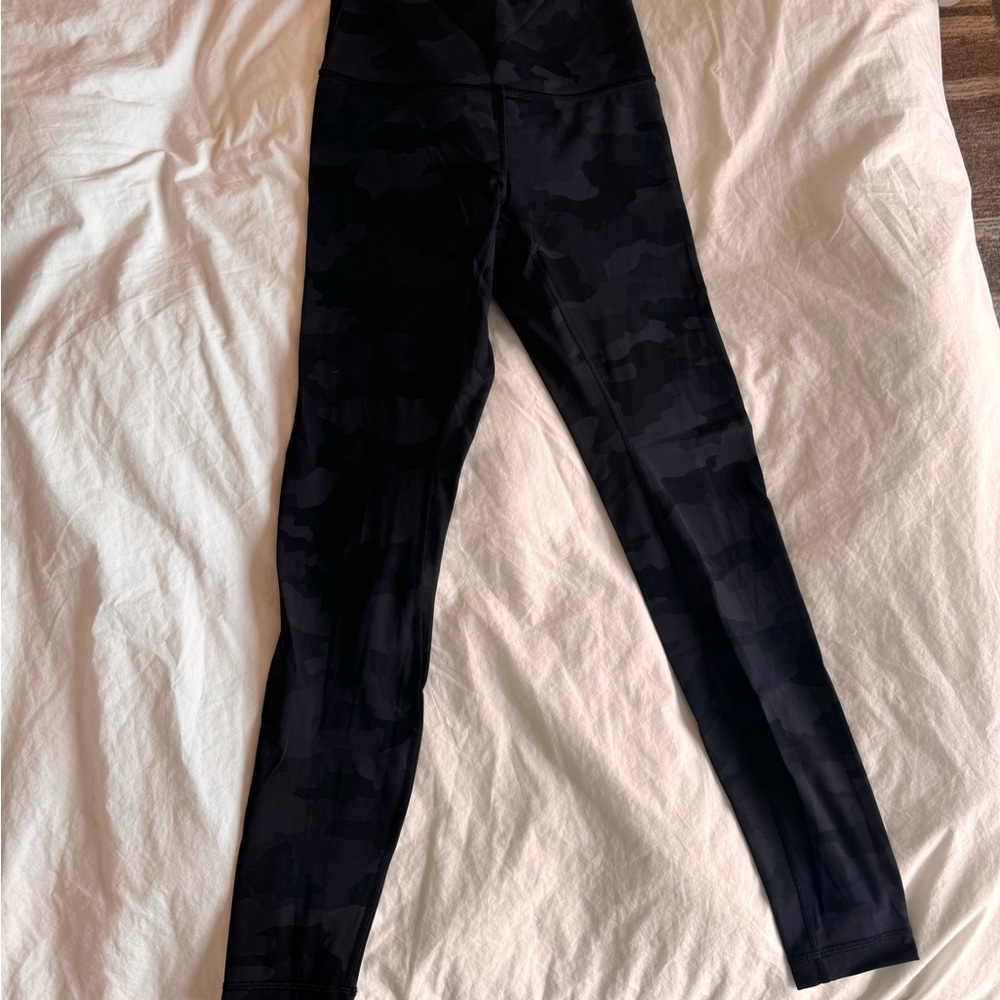 Black Camo Lululemon Leggings